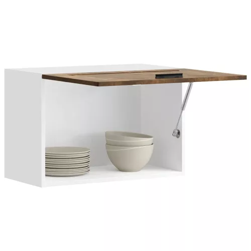  konyhai fali szekrény Porto füstölt tölgy fűrészáru