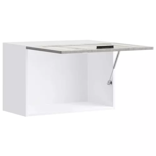  konyhai fali szekrény Porto szürke sonoma mérnöki fa szekrény