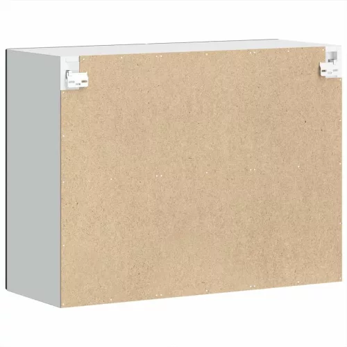  konyhai fali szekrény üvegajtóval Porto" Fekete színű"