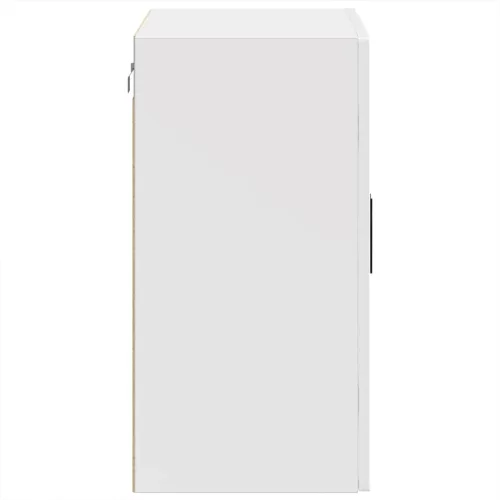  Konyhai fali szekrény üvegajtóval Porto" Magas fényű fehér"