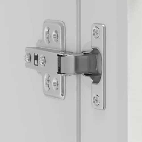  Konyhai fali szekrény üvegajtóval Porto" Magas fényű fehér"