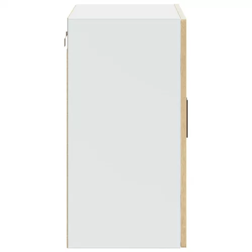  konyhai fali szekrény üvegajtóval Porto" Sonoma Oak"