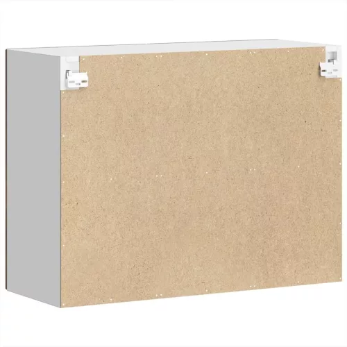  Konyhai fali szekrény üvegajtóval Porto" Füstölt tölgyfa"