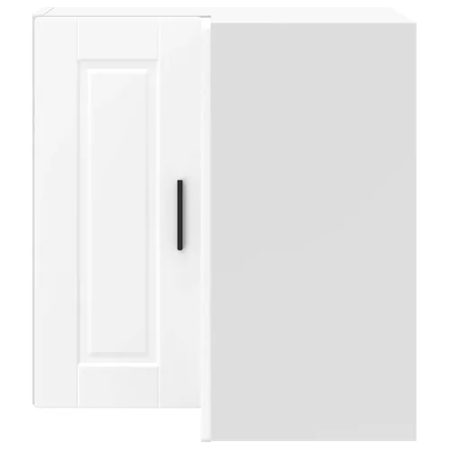  Porto fehér szerelt fa konyhai fali sarokszekrény