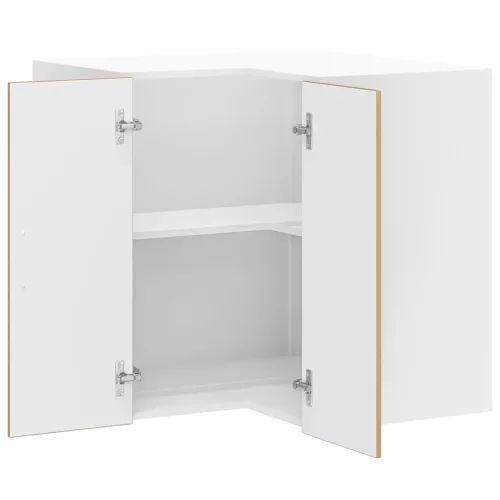  Porto kézműves tölgy szerelt fa konyhai fali sarokszekrény