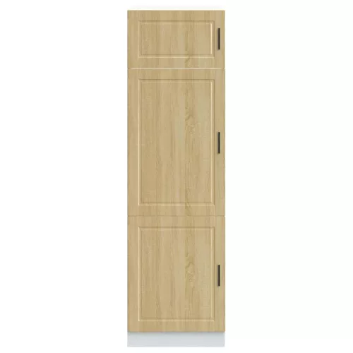  Porto sonoma tölgy színű szerelt fa konyhaszekrény