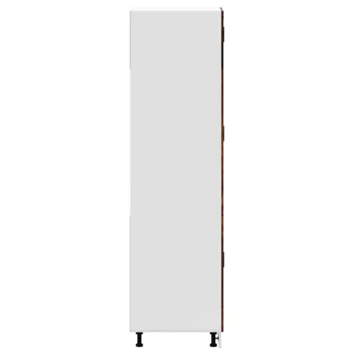  Porto füstös tölgy színű szerelt fa konyhaszekrény