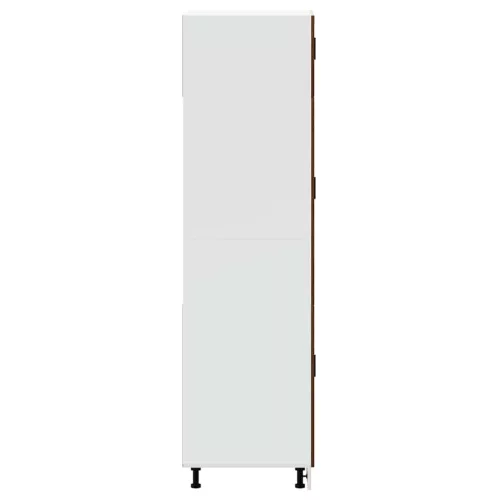  Porto barna tölgy színű szerelt fa konyhaszekrény