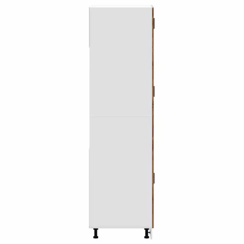  Porto antik fa színű szerelt fa konyhaszekrény