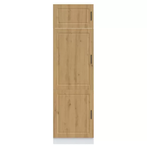  Porto kézműves tölgy színű szerelt fa konyhaszekrény