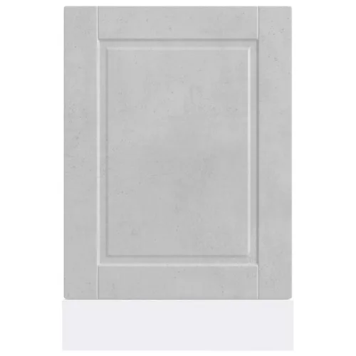  mosogatógép panel Porto" Beton szürke 45x1,5x67 cm Mérnöki fa"