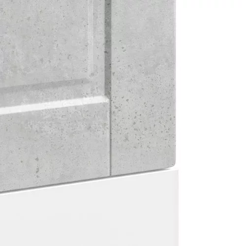  mosogatógép panel Porto" Beton szürke 45x1,5x67 cm Mérnöki fa"