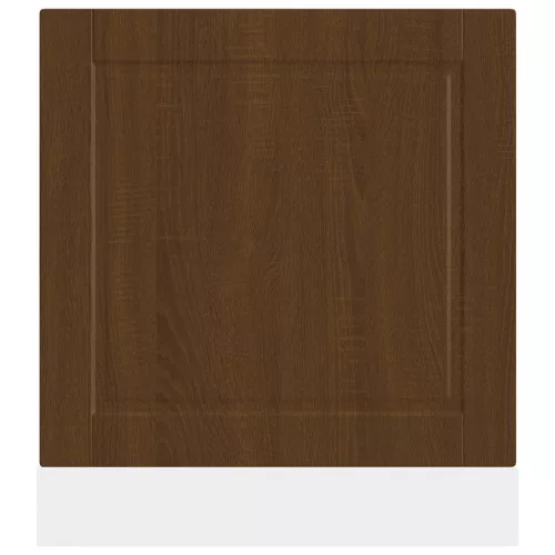  mosogatógép panel Porto barna tölgy 60x1,5x67cm méretezett fa