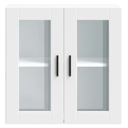  Konyhai fali szekrény üvegajtóval Porto" fehér"