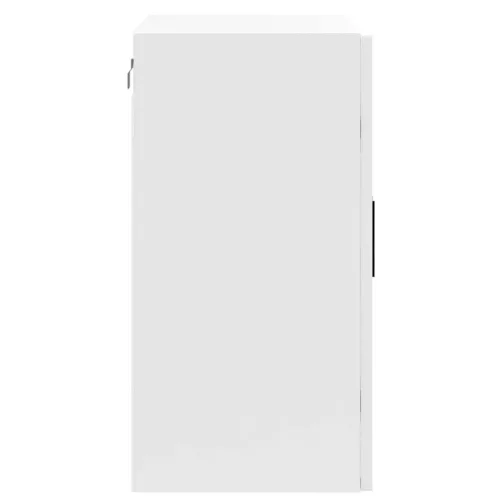  Konyhai fali szekrény üvegajtóval Porto" Magas fényű fehér"