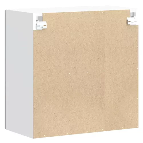  Konyhai fali szekrény üvegajtóval Porto" Magas fényű fehér"