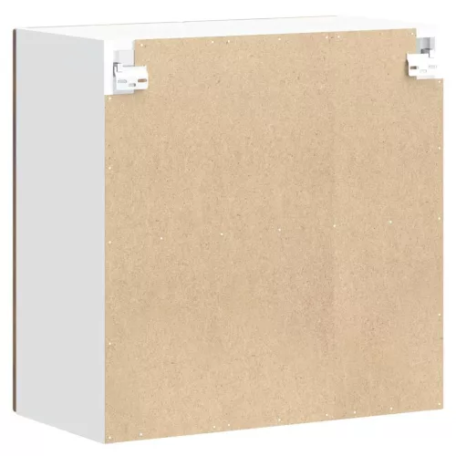  Konyhai fali szekrény üvegajtóval Porto" Füstölt tölgyfa"