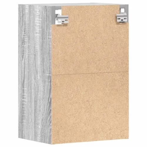  “Riga” szürke sonoma színű szerelt fa függőszekrény