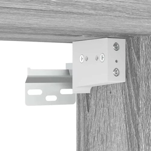  “Riga” szürke sonoma színű szerelt fa függőszekrény