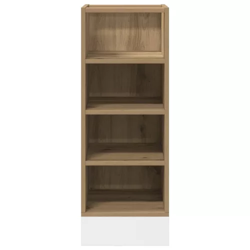  “Riga” kézműves tölgy színű szerelt fa alsószekrény