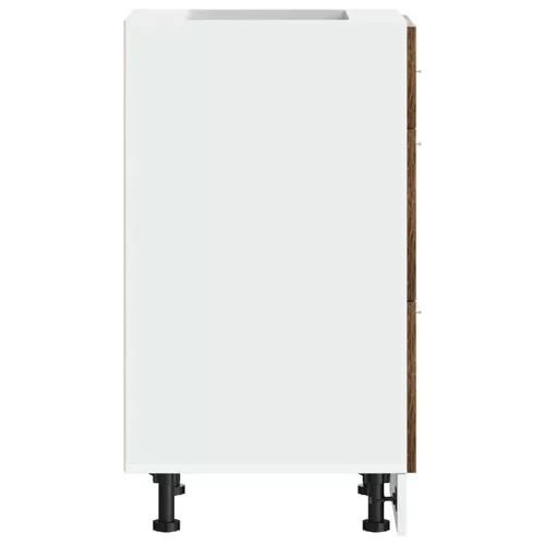  “Lyon” alsó szekrény füstölt tölgy Gépi úton előállított fa