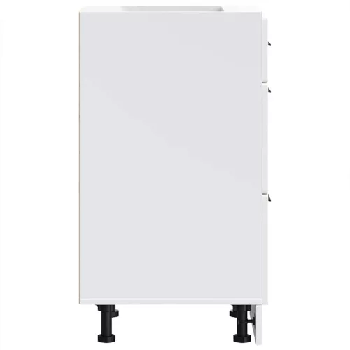  Porto fehér szerelt fa konyhai alapszekrény