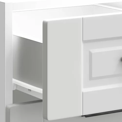  Porto fehér szerelt fa konyhai alapszekrény