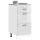  Porto magasfényű fehér szerelt fa konyhai alapszekrény