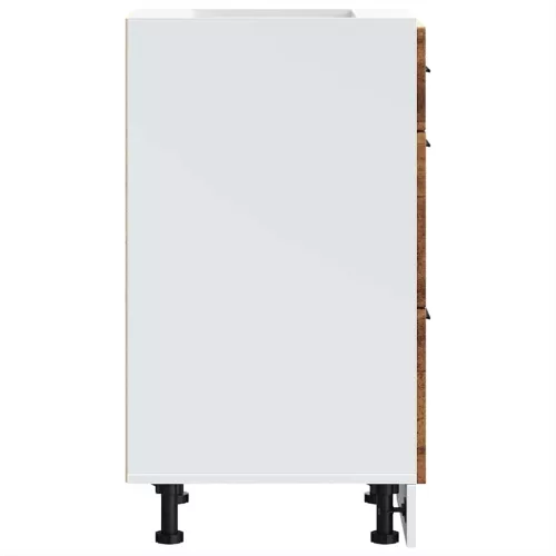  Porto antik fa színű szerelt fa konyhai alapszekrény