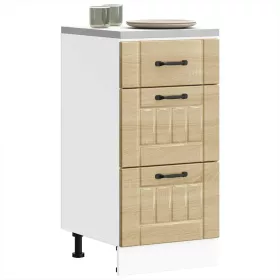  Konyhai alsó szekrény Lucca sonoma tölgy szerelt fa