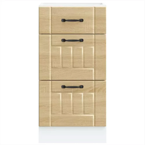  Konyhai alsó szekrény Lucca sonoma tölgy szerelt fa