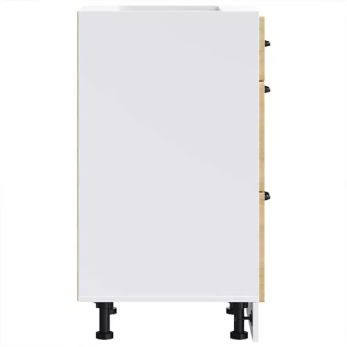  Konyhai alsó szekrény Lucca sonoma tölgy szerelt fa