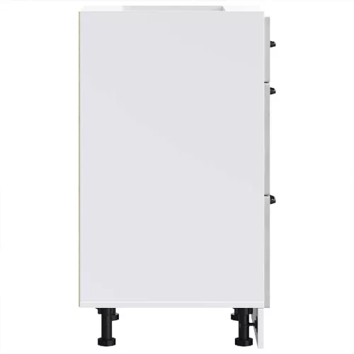  Konyhai alsó szekrény Lucca betonszürke szerelt fa