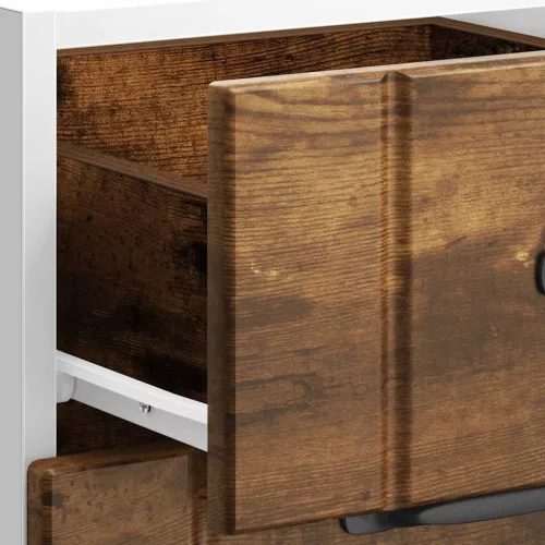  Konyhai alsó szekrény Lucca füstölt tölgy szerelt fa