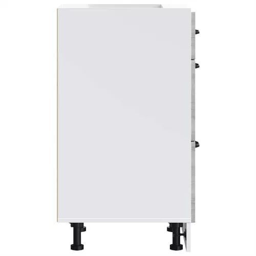  Konyhai alsó szekrény Lucca szürke sonoma szerelt fa