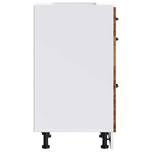  Konyhai alsó szekrény Lucca antik fa szerelt fa