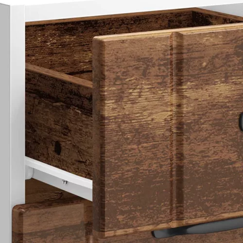  Konyhai alsó szekrény Lucca antik fa szerelt fa