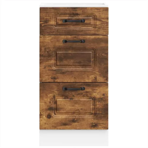  Konyhai alapszekrény Kalmar füstölt tölgy műfa