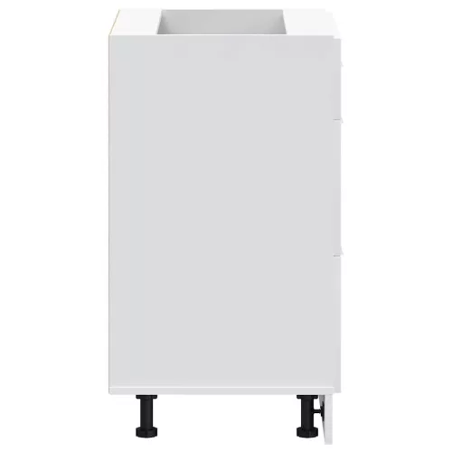  “Lyon” konyhai alapszekrény fehér színezett fa