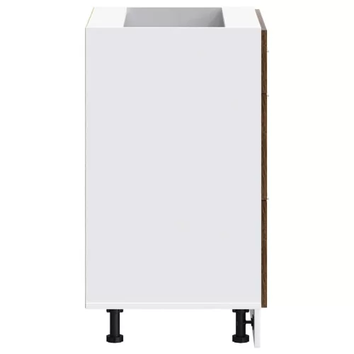  “Lyon” konyhai alapszekrény füstölt tölgy fűrészelt fa