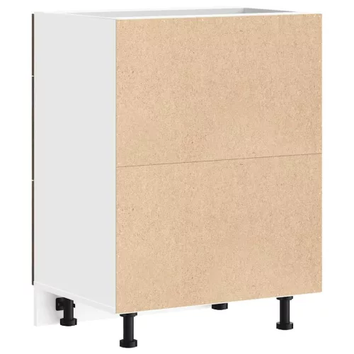  “Lyon” konyhai alapszekrény füstölt tölgy fűrészelt fa