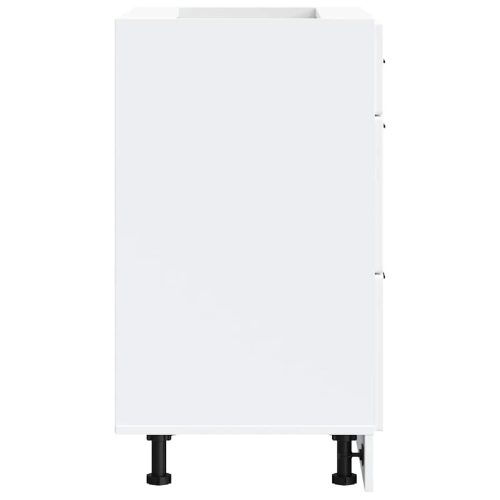  Porto fehér szerelt fa konyhai alapszekrény