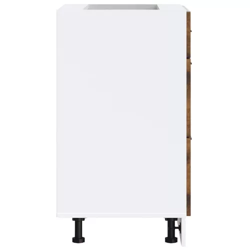  Konyhai alsó szekrény Lucca füstölt tölgy szerelt fa