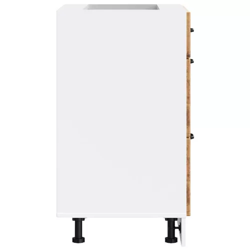  Konyhai alsó szekrény Lucca antik fa szerelt fa