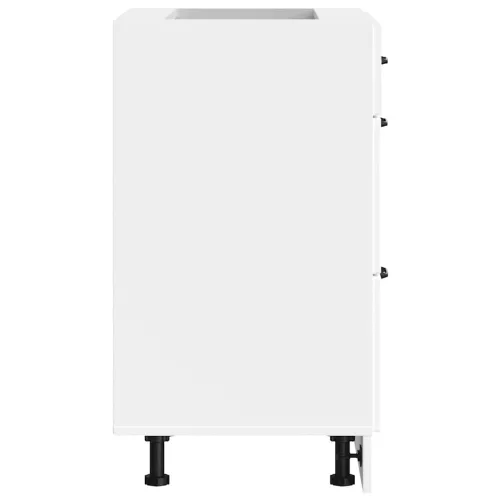  Konyhai alsó szekrény Kalmar fehér műfa