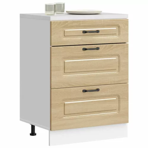  konyhai alapszekrény Kalmar sonoma tölgy mérnöki fa