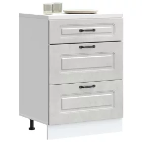  Konyhai alapszekrény Kalmar beton szürke műfa