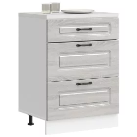  konyhai alapszekrény Kalmar szürke sonoma szekrény