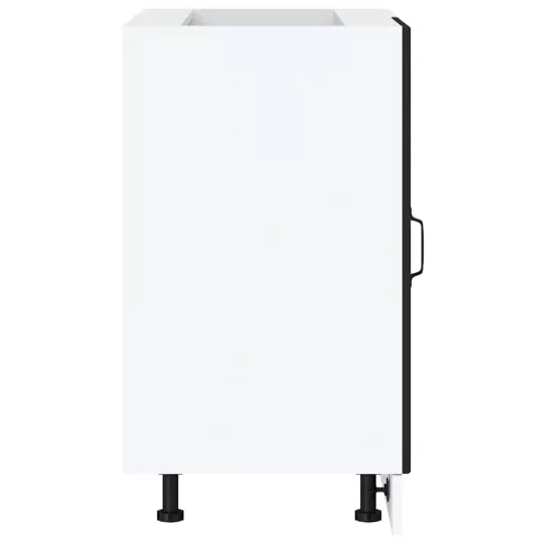  “Lyon” alsó konyhaszekrény fekete színű fából készült szekrény