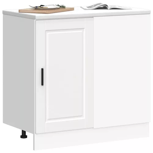  Porto fehér szerelt fa konyhai alapszekrény